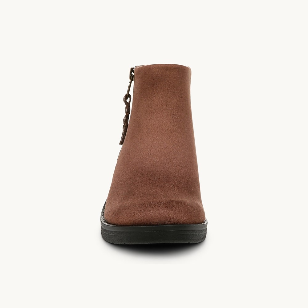 LifeStride Outgoing Ankle Bootie - Mustang Stretch Microfiber