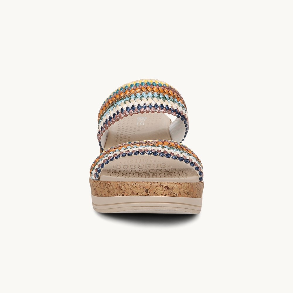 LifeStride Resort Wedge Sandal - Multi Fabric