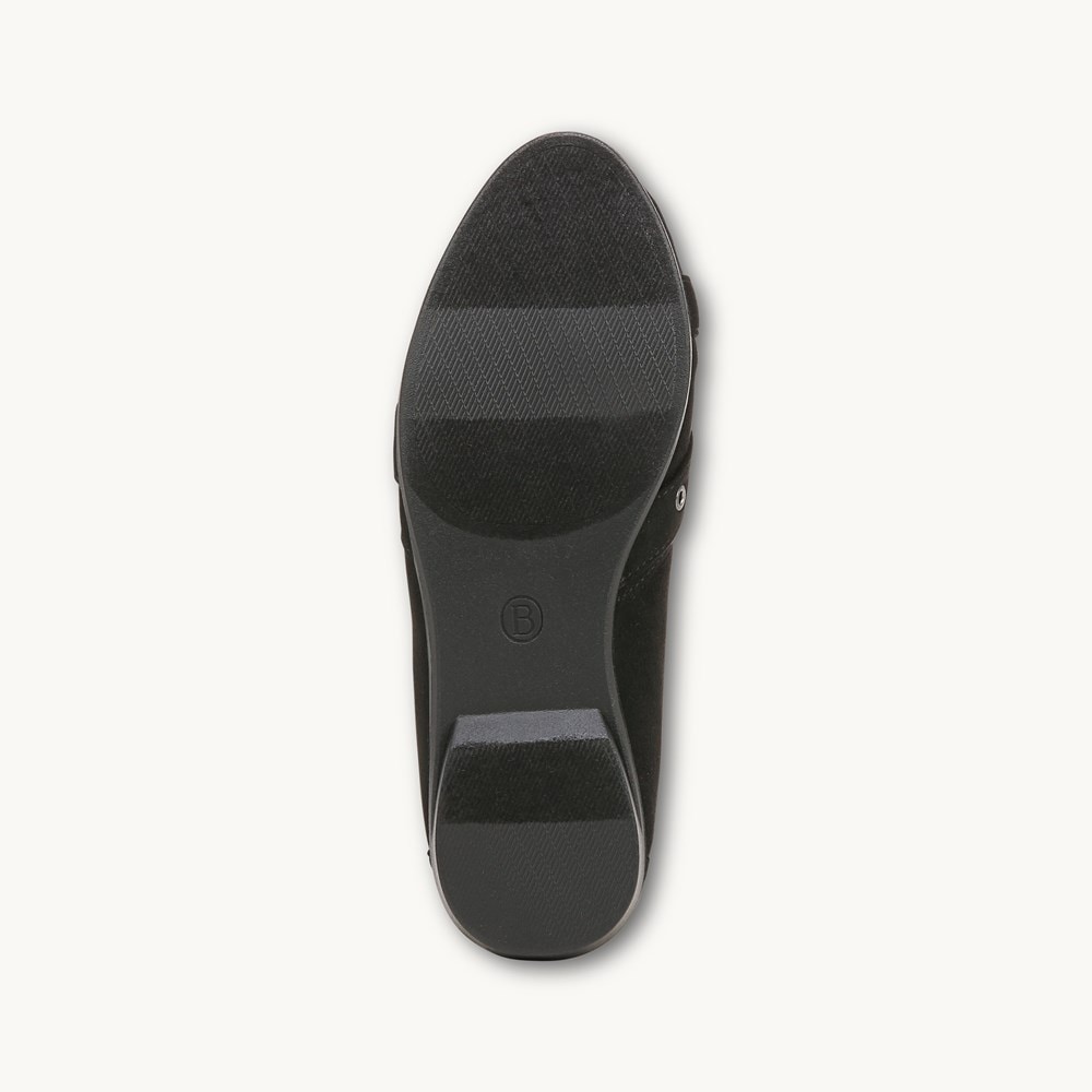 LifeStride Kira Ballet Flat - Black Microfiber