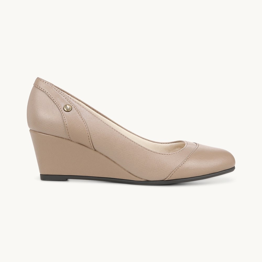 LifeStride Dreams Wedge - Stone