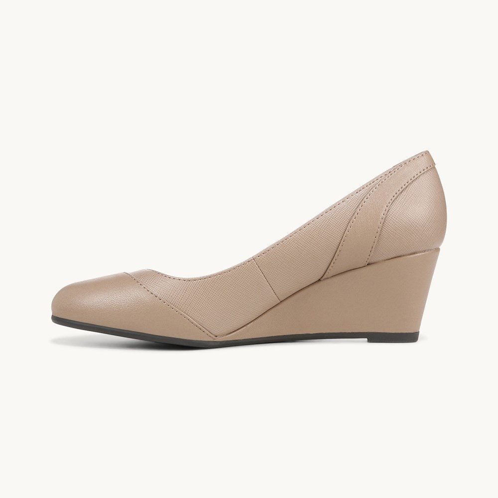 LifeStride Dreams Wedge - Stone
