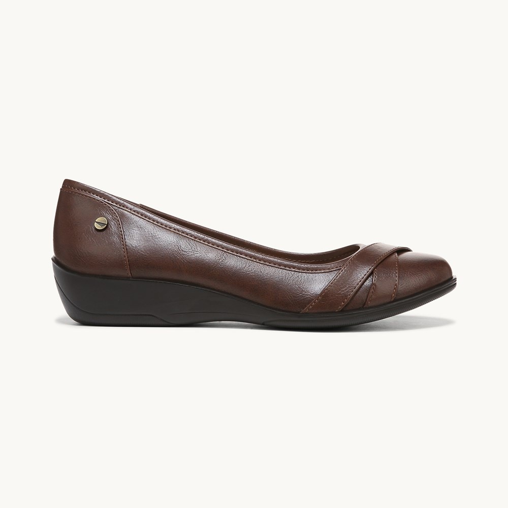 LifeStride I-Loyal Flat - Dark Tan