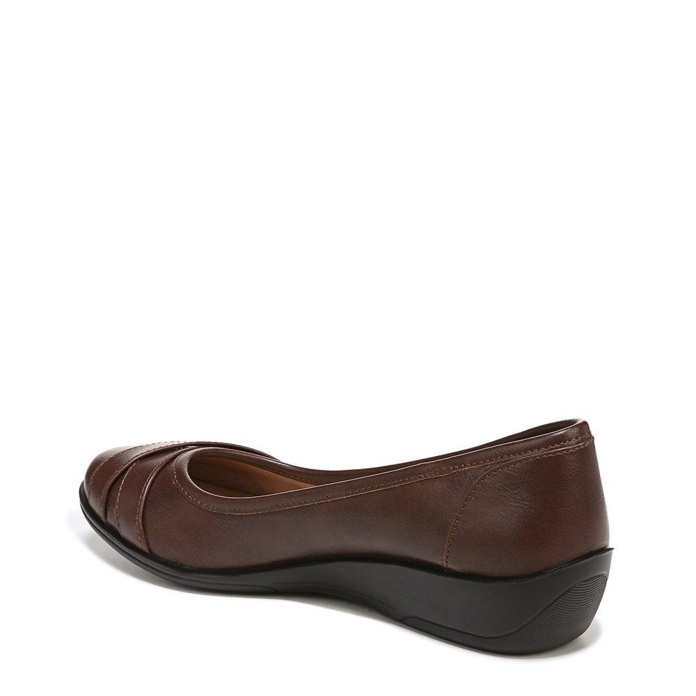 LifeStride I-Loyal Flat - Dark Tan