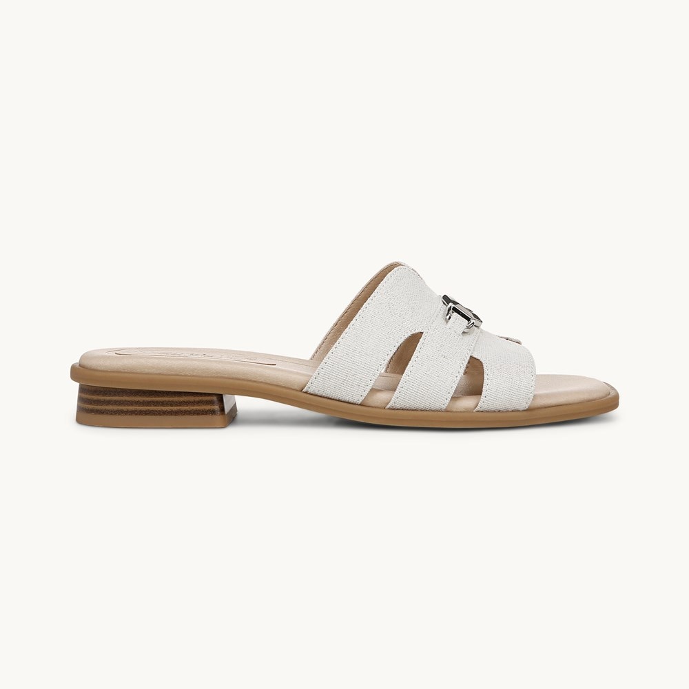 LifeStride Royalty Bit Sandal - Natural Fabric