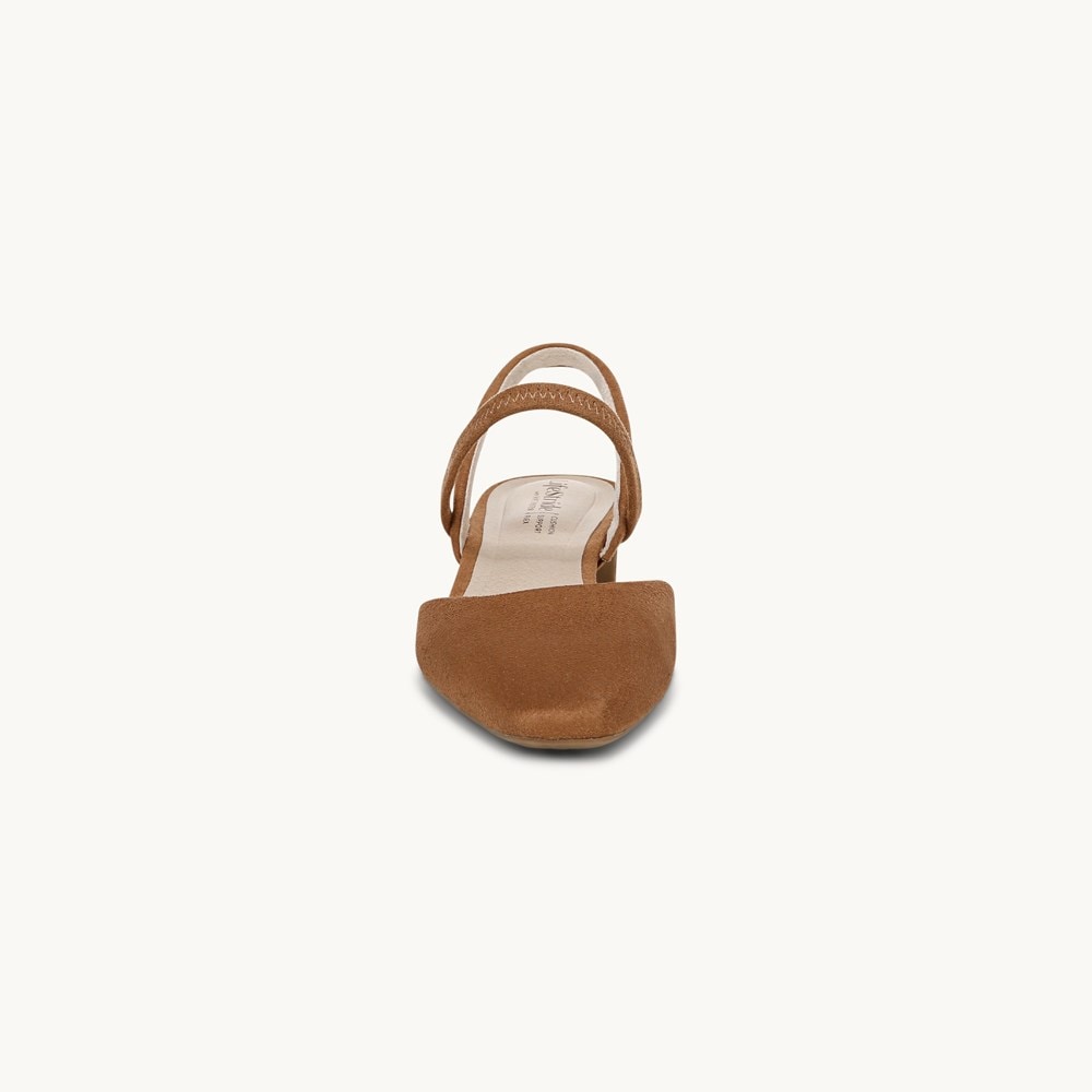 LifeStride Lainey Strappy Sandal - Whiskey Tan Fabric
