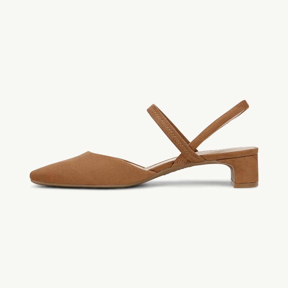 LifeStride Lainey Strappy Sandal - Whiskey Tan Fabric