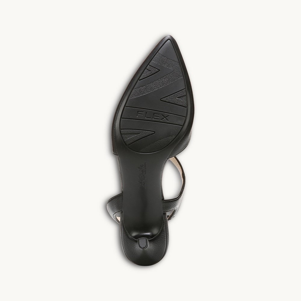 LifeStride Santorini Pump - Black Faux Leather