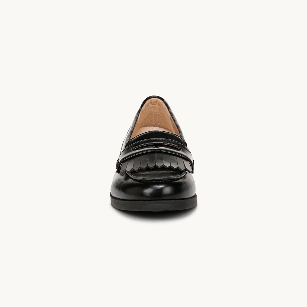 LifeStride Santana Loafer - Black Faux Leather