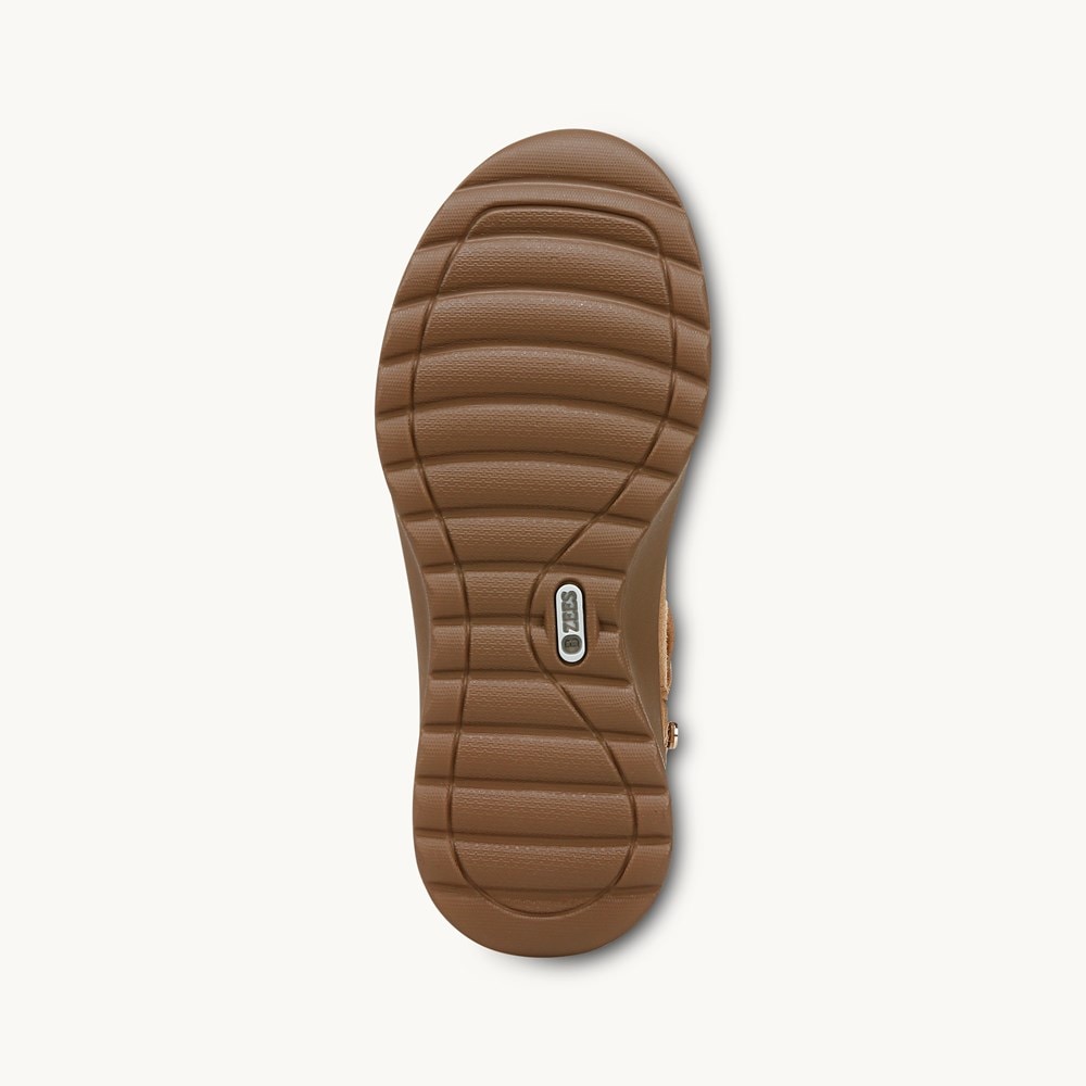 LifeStride Gemma Ankle Bootie - Whiskey Tan Microfiber