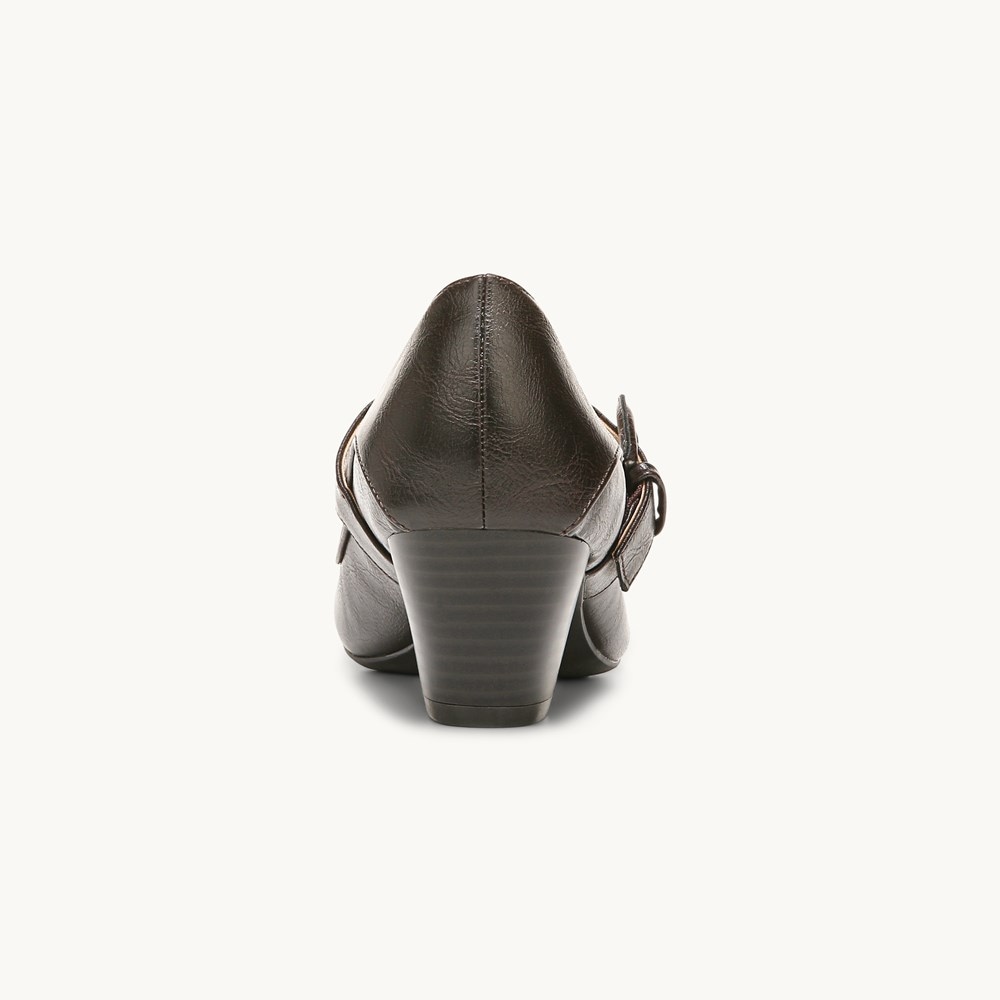 LifeStride Rozz Mary Jane Pump - Dark Brown