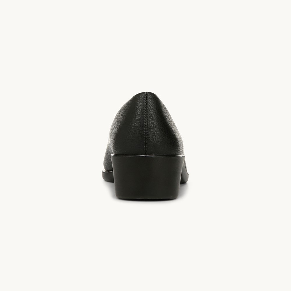 LifeStride Jenna Slip On - Black Faux Leather