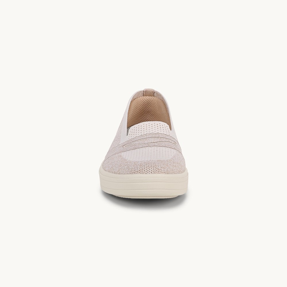 LifeStride Valley Loafer - Barely Beige Knit Fabric