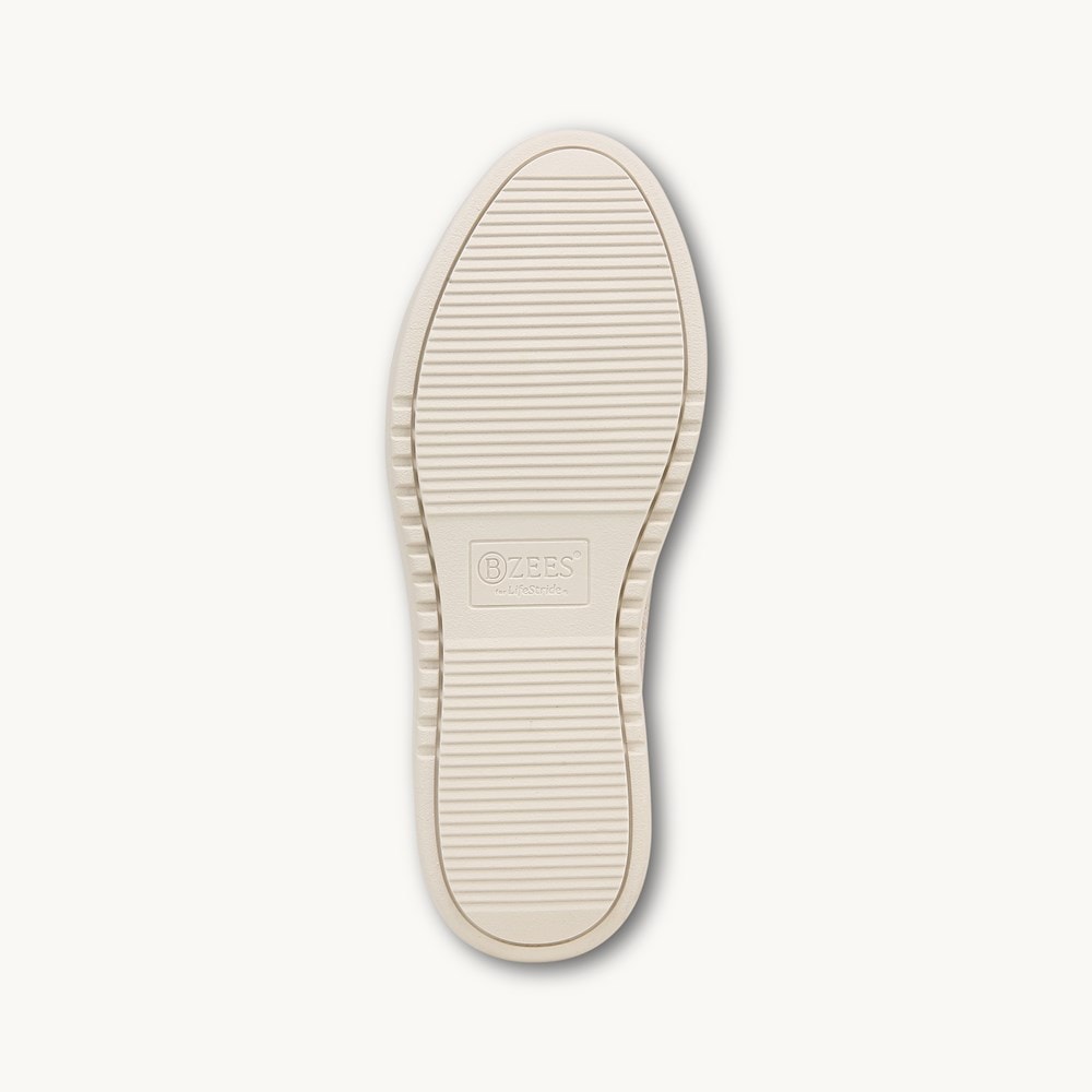 LifeStride Valley Loafer - Barely Beige Knit Fabric