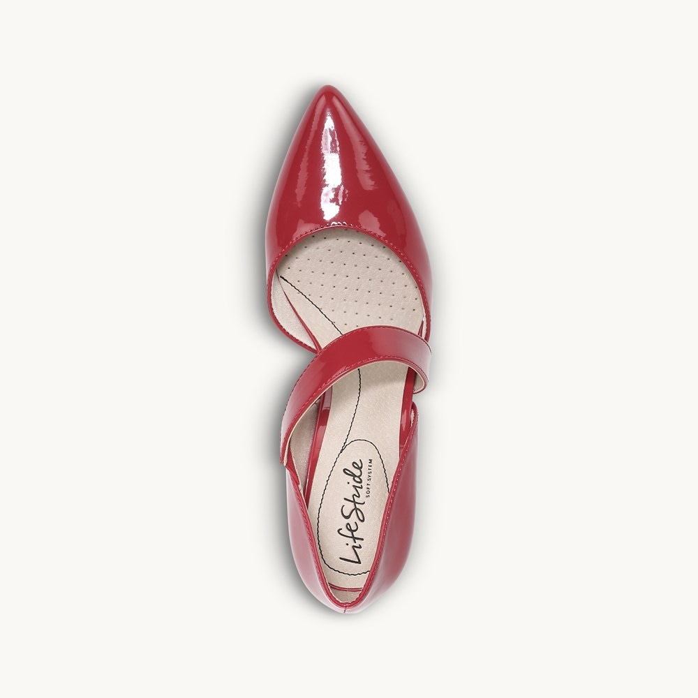 LifeStride Suki Pump - Fire Red