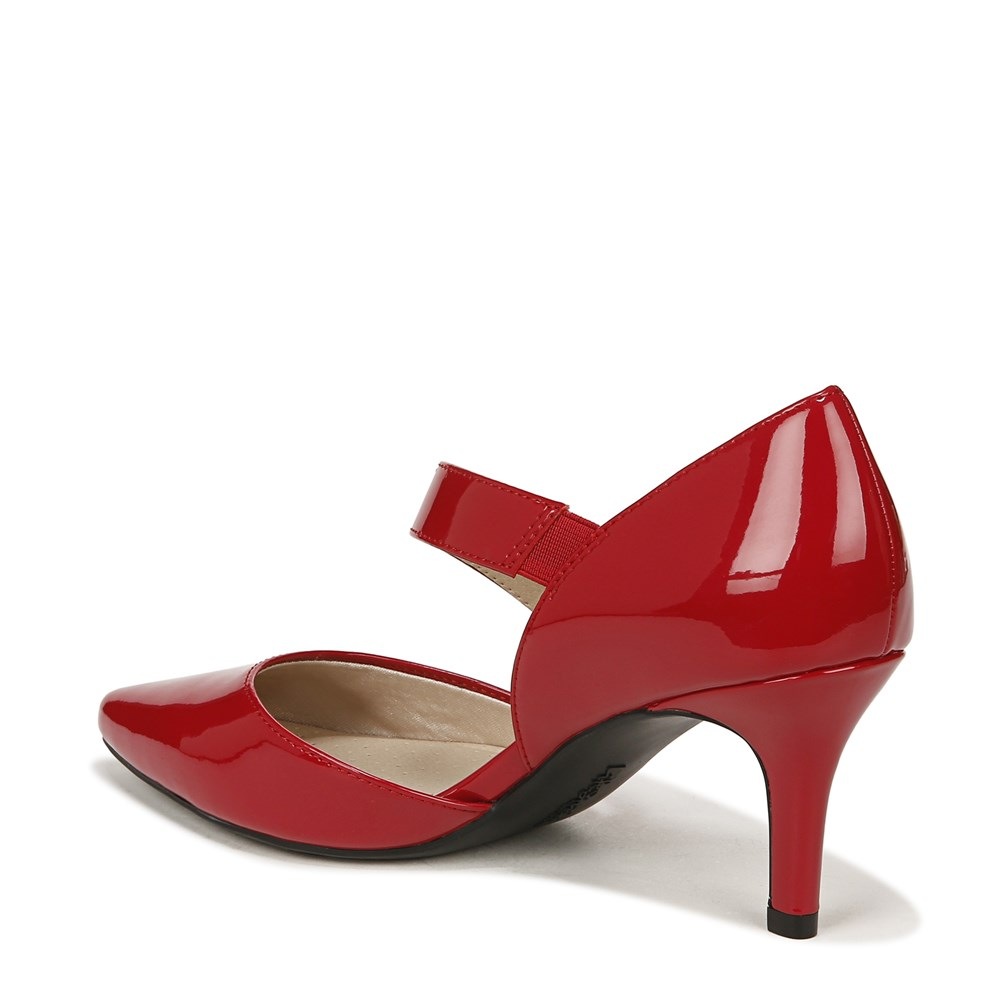 LifeStride Suki Pump - Fire Red