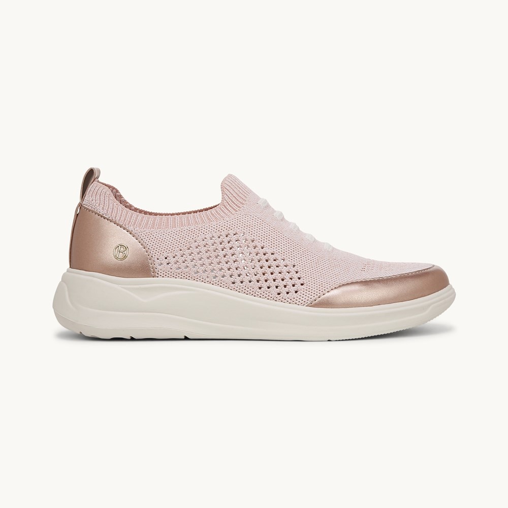 LifeStride Timeless Sneaker - Blush Knit Fabric