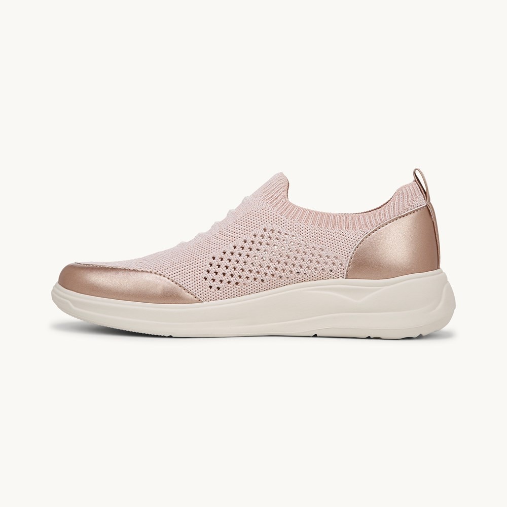 LifeStride Timeless Sneaker - Blush Knit Fabric