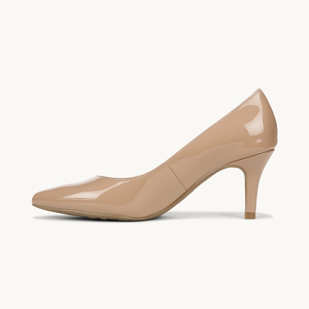 LifeStride Sevyn Pump - Desert Nude Faux Leather