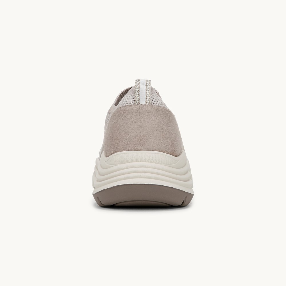 LifeStride Impact Sneaker - Sand Knit Fabric