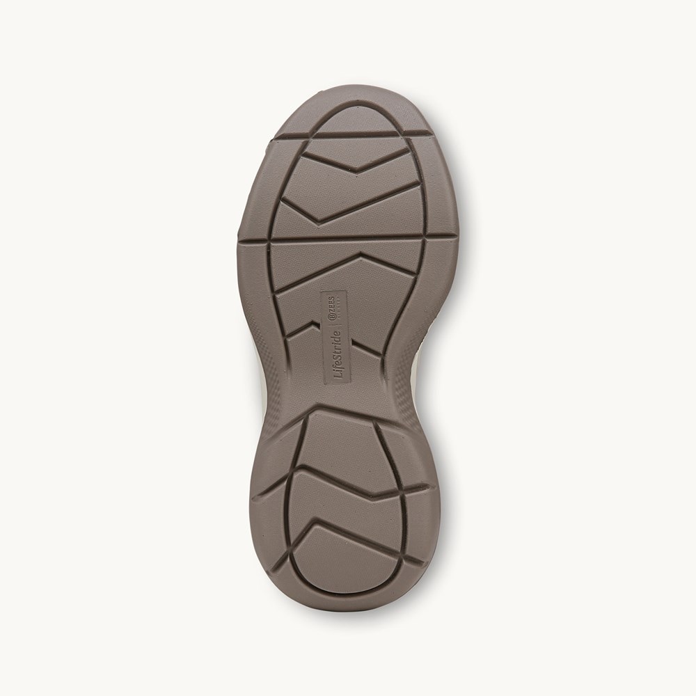 LifeStride Impact Sneaker - Sand Knit Fabric