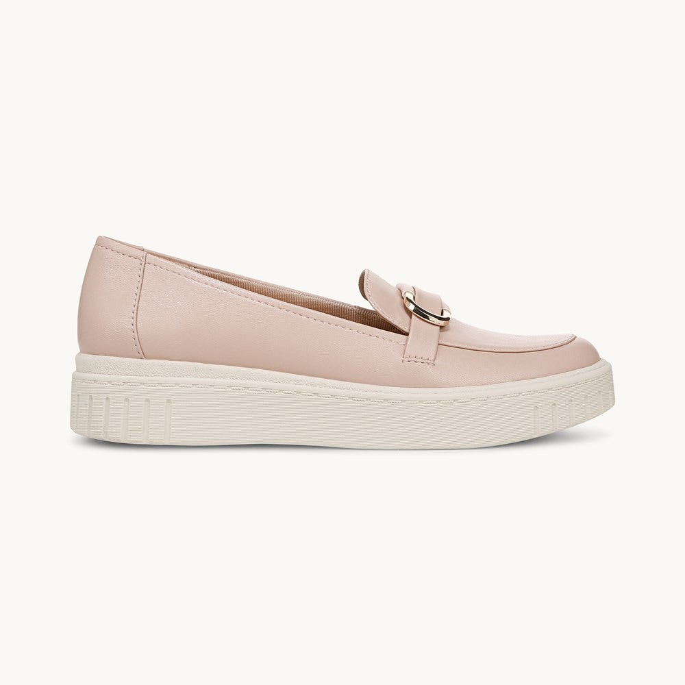 LifeStride Geneva Bit Loafer - True Blush Faux Leather