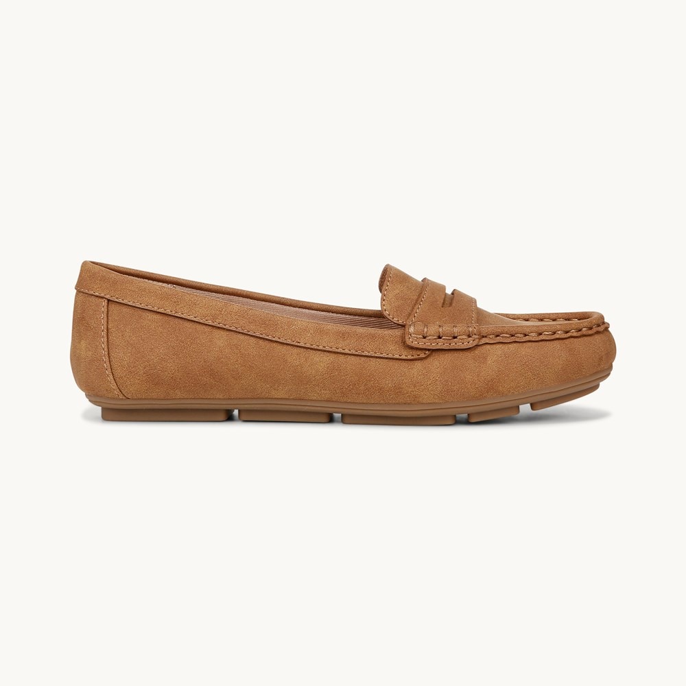 LifeStride Riviera Loafer - Tan Faux Leather
