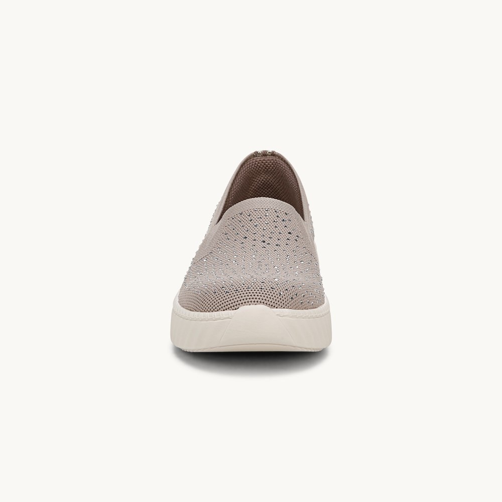 LifeStride Wednesday Bright Slip On - Simply Taupe Knit Fabric
