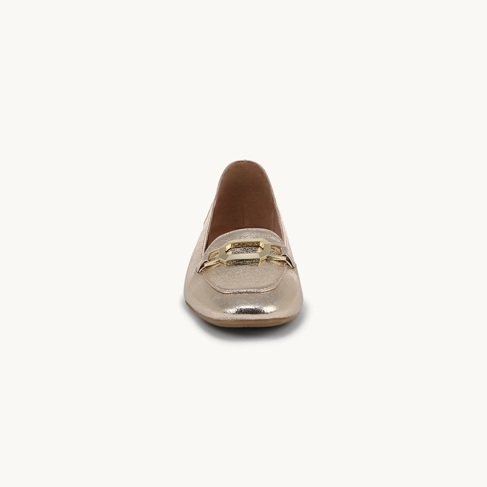 LifeStride Celine Ballet Flat - Platino Gold Faux Leather
