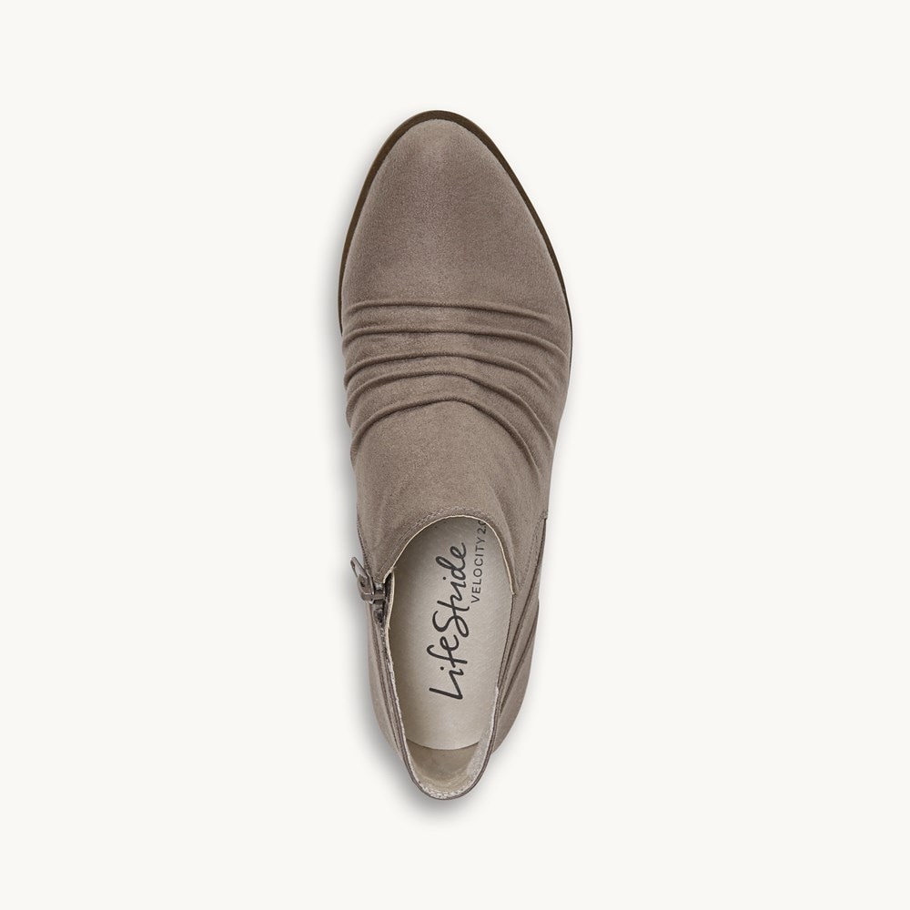 LifeStride Aurora Shootie - Mushroom Fabric