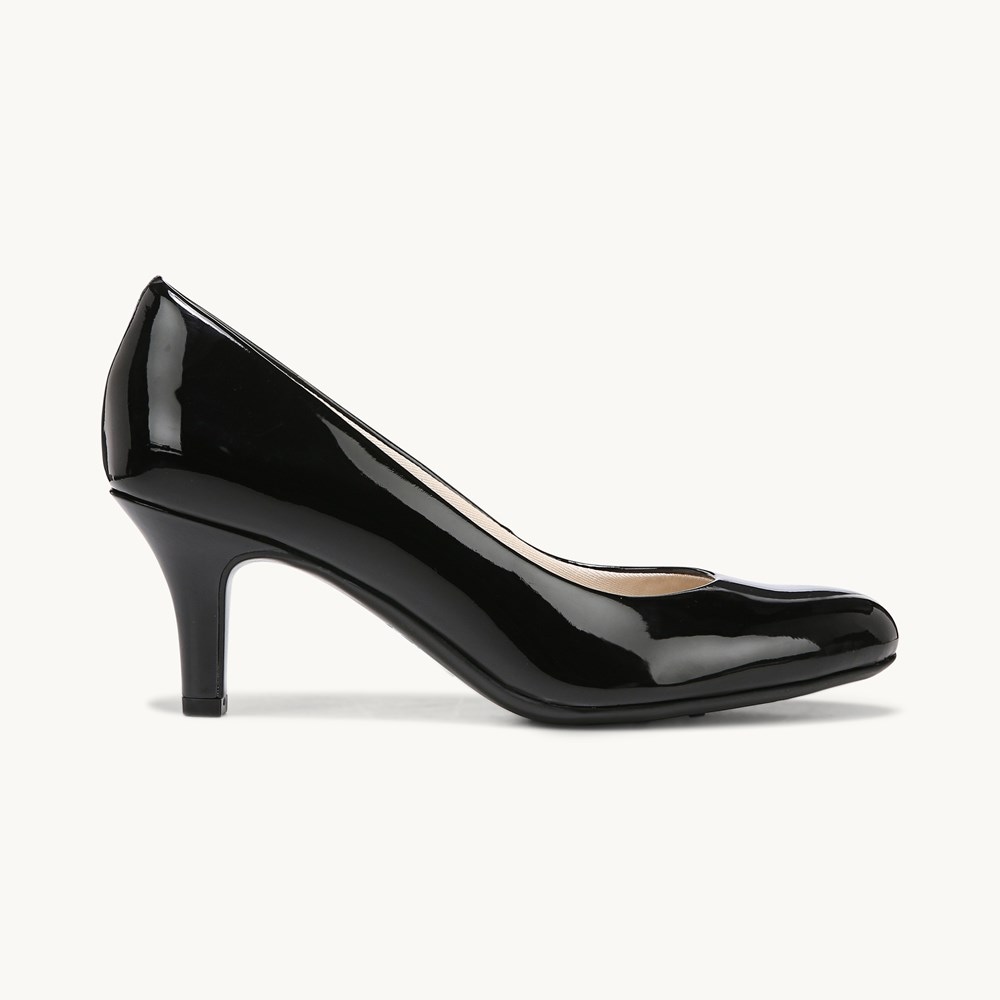 LifeStride Parigi Pump - Black Patent