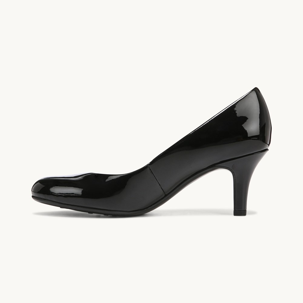 LifeStride Parigi Pump - Black Patent