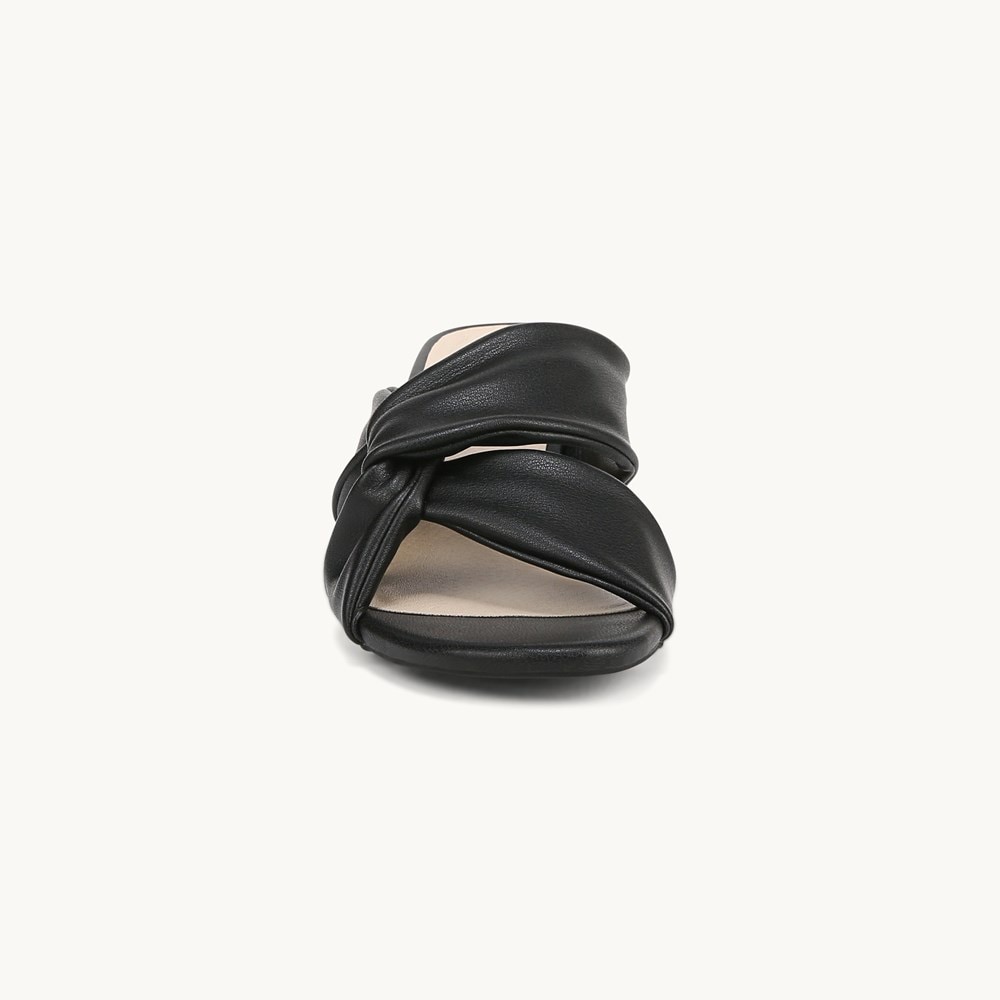 LifeStride Nori Dress Sandal - Black Faux Leather