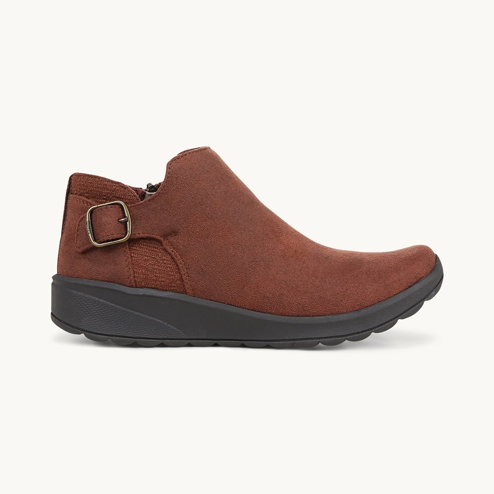 LifeStride Get Going Ankle Boot - Friar Brown