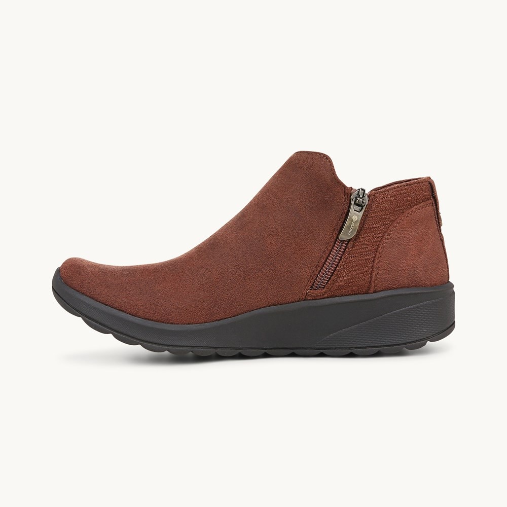 LifeStride Get Going Ankle Boot - Friar Brown