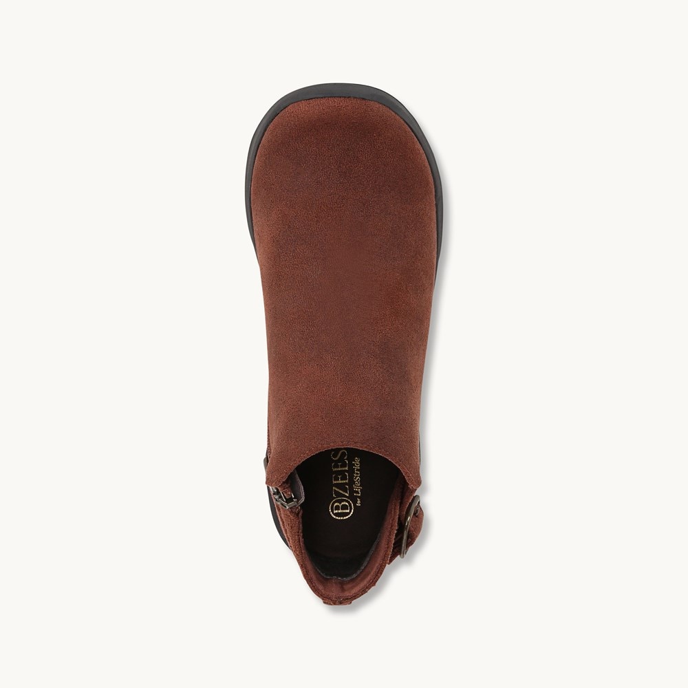 LifeStride Get Going Ankle Boot - Friar Brown