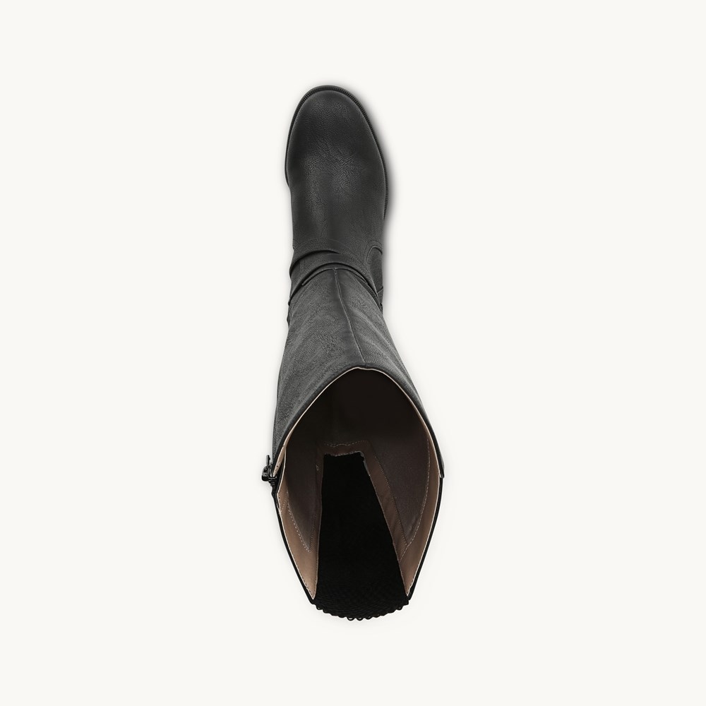 LifeStride XTrovert Wide Calf Riding Boot - Black