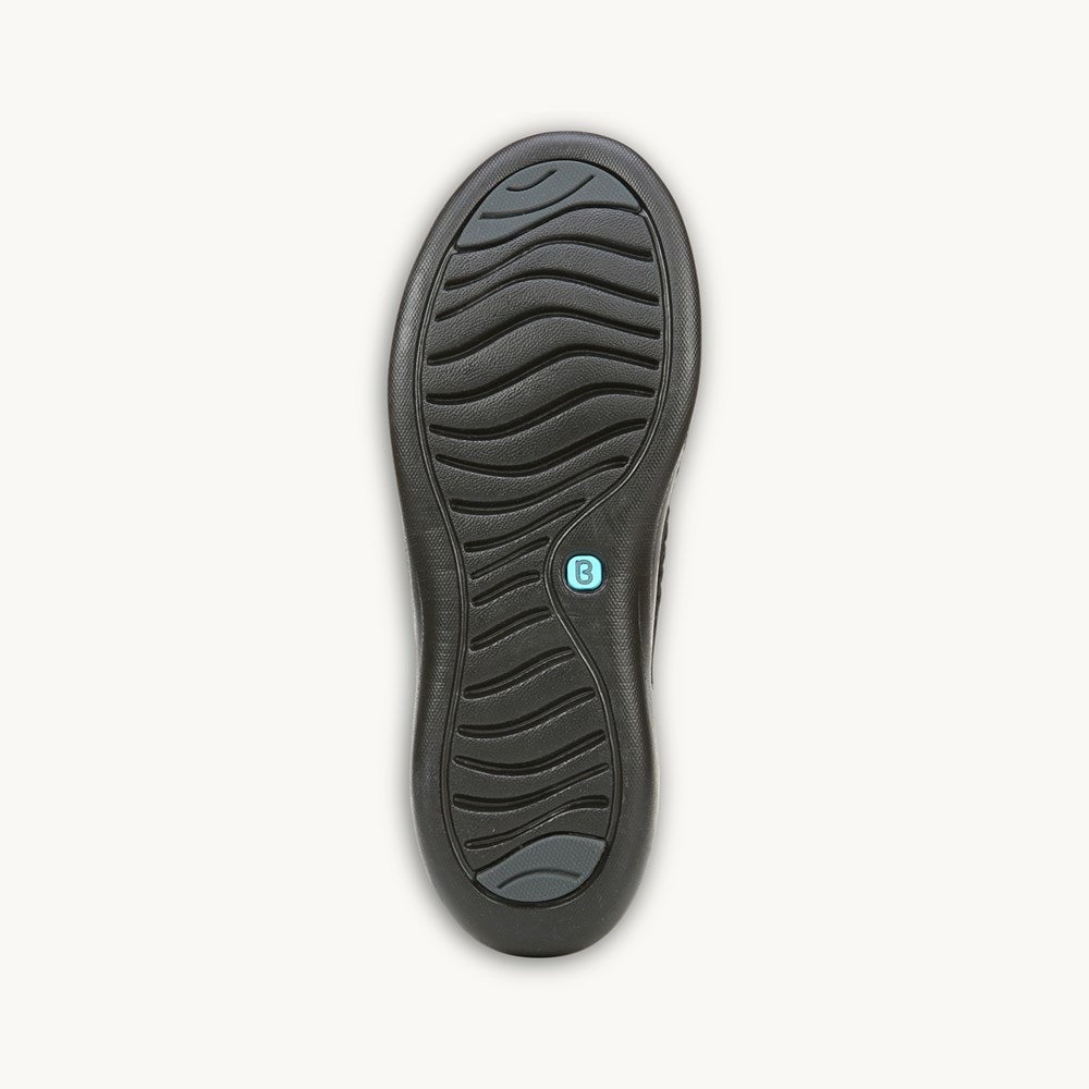 LifeStride Charlie Knit Slip On - Black Fabric