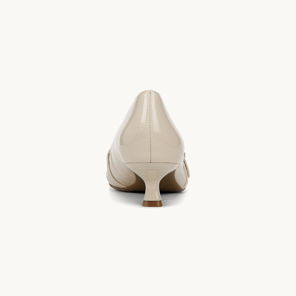 LifeStride Madelyn Mary Jane Pump - Almond Milk Faux Leather