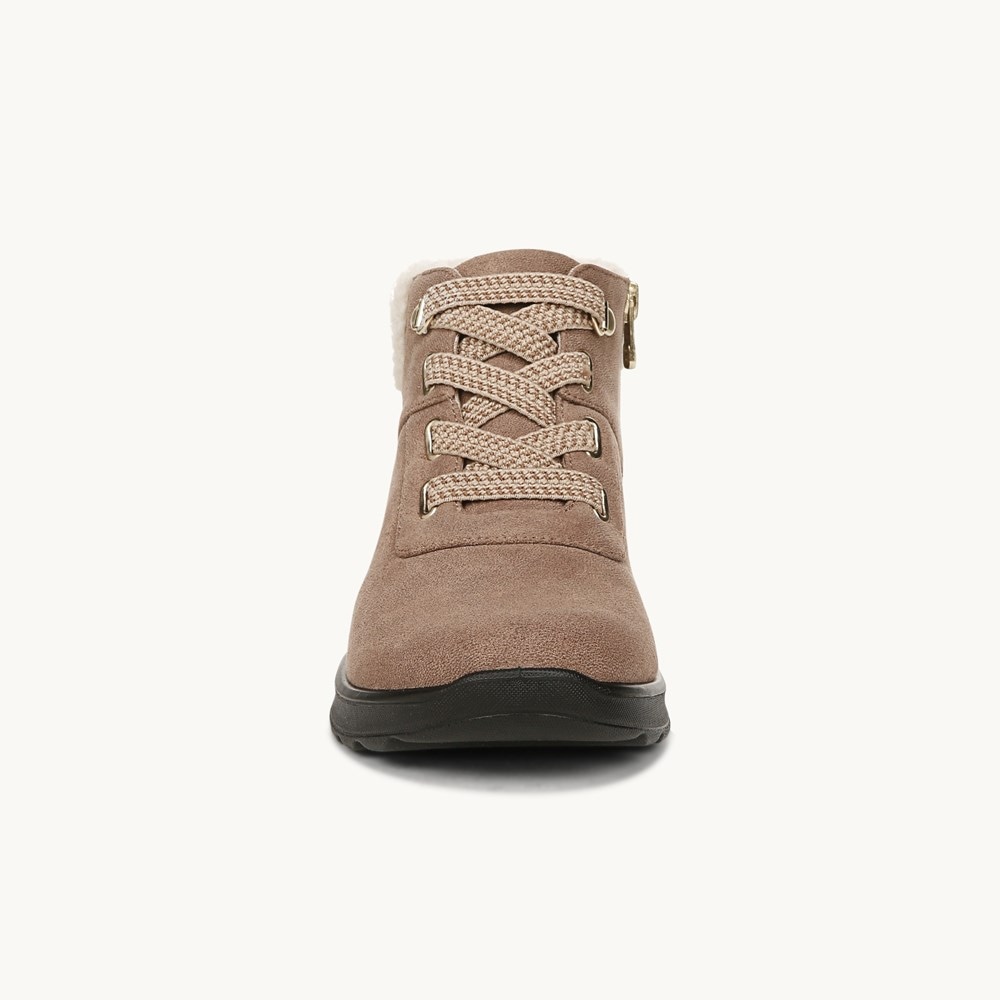 LifeStride Generation Ankle Bootie - Brown Fabric