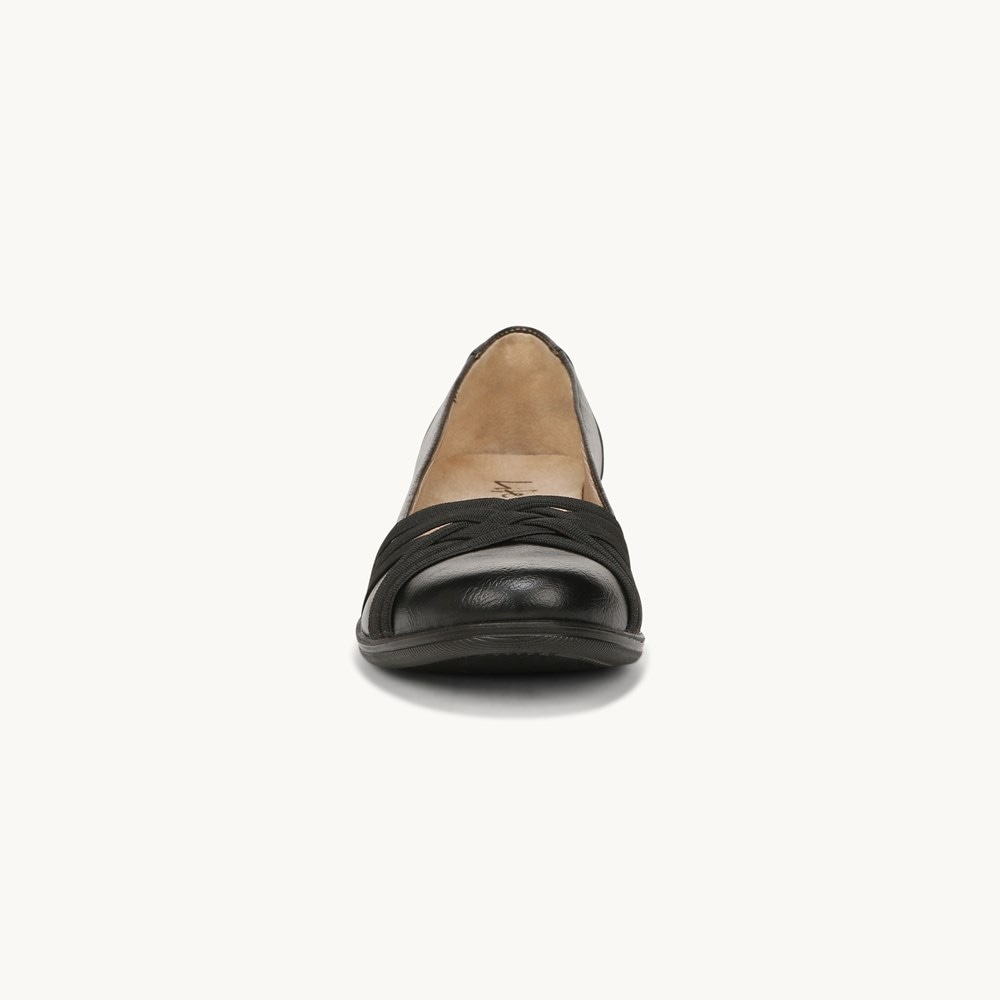 LifeStride Incredible 2 Slip On - Black Faux Leather