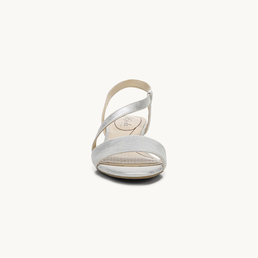 LifeStride Yasmine Wedge Sandal - Silver