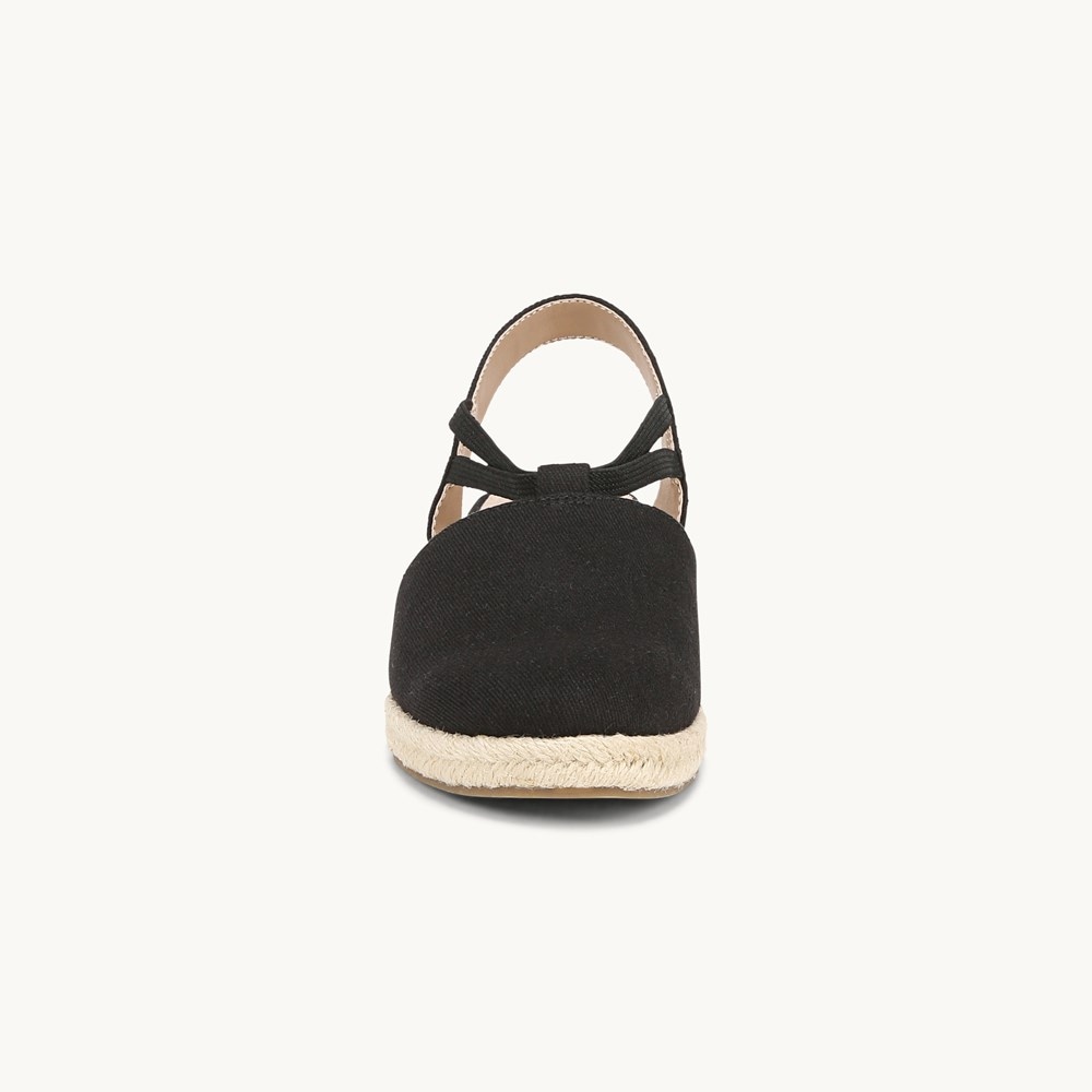 LifeStride Katrina 2 Espradrille Wedge - Black