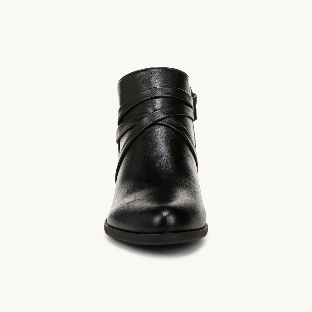LifeStride Amara Shootie - Black Faux Leather