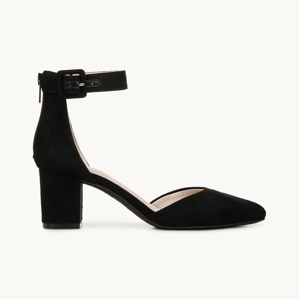 LifeStride Admire Dress Sandal - Black Fabric