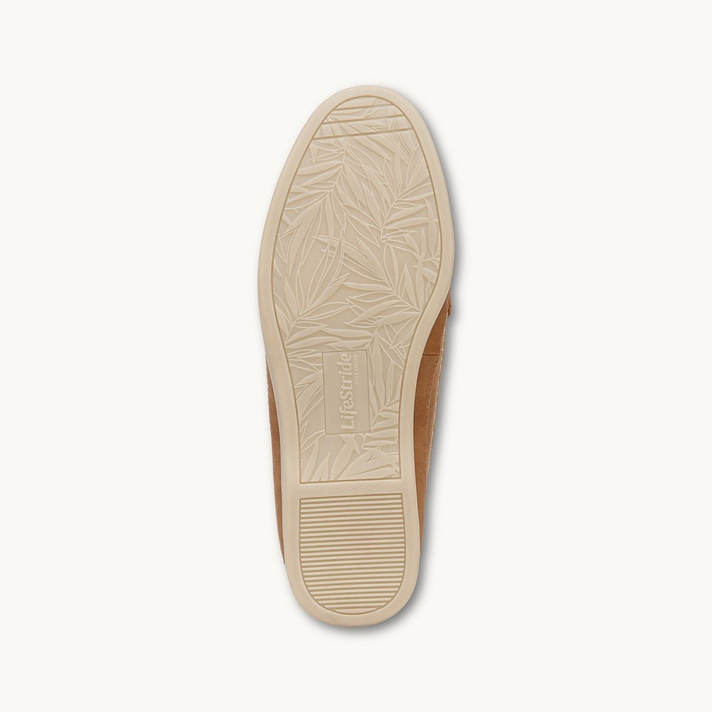 LifeStride Malta Loafer - Tan Faux Leather
