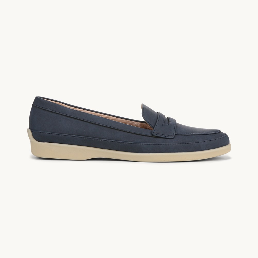 LifeStride Malta Loafer - Lux Navy Faux Leather