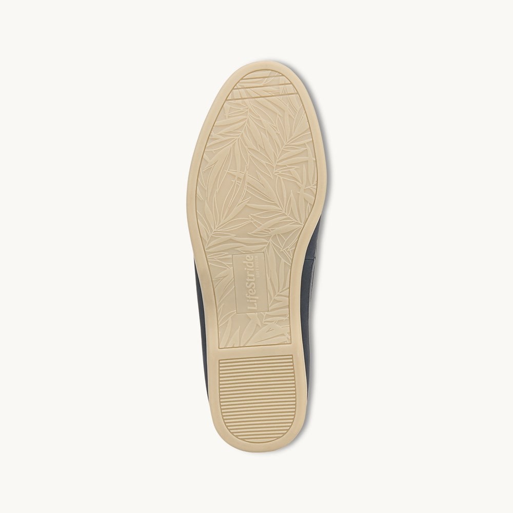 LifeStride Malta Loafer - Lux Navy Faux Leather