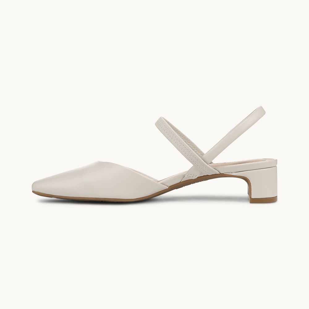 LifeStride Lainey Strappy Sandal - Bone Faux Leather