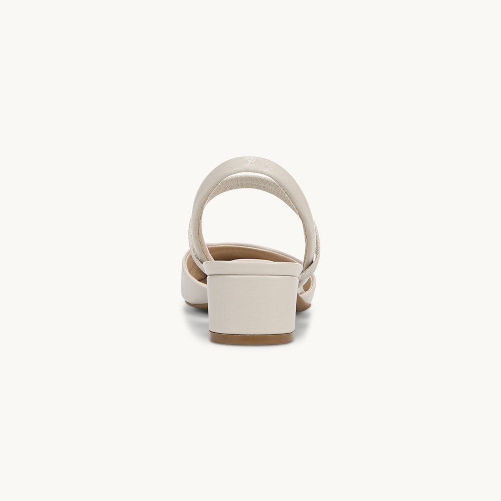 LifeStride Lainey Strappy Sandal - Bone Faux Leather