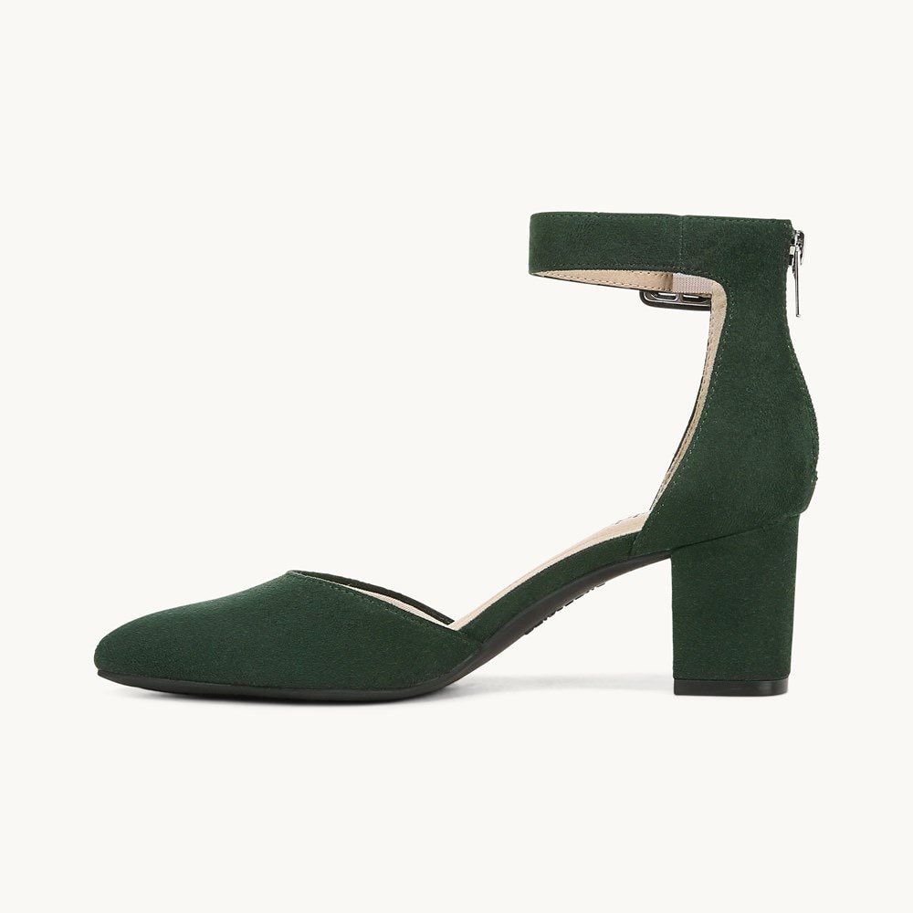 LifeStride Admire Dress Sandal - Tartan Green Fabric